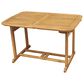 Walker Edison Sundowner Acacia Wood Butterfly Dining Table in Natural, , large