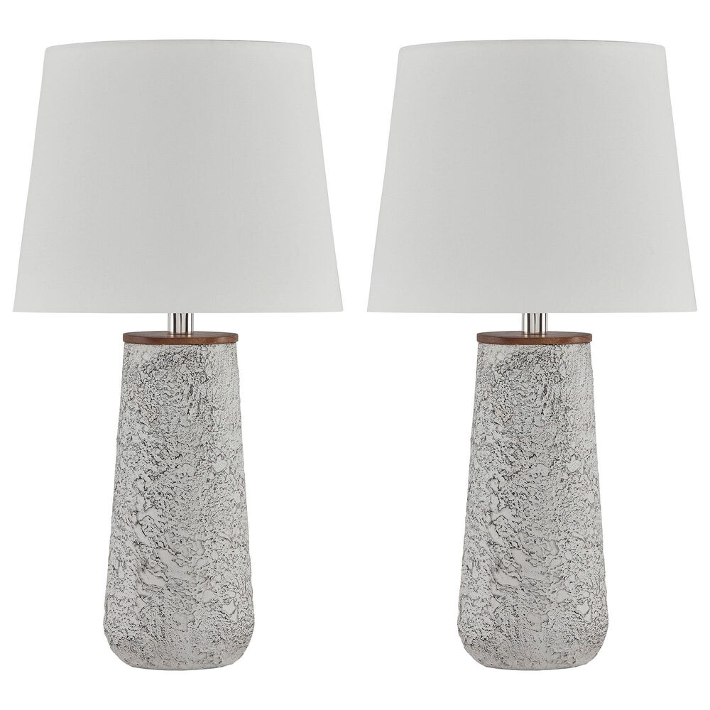 Ashley Chaston Table Lamp in Antique White (Set of 2), , large