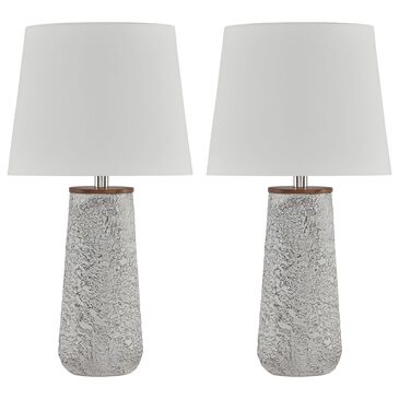 Ashley Chaston Table Lamp in Antique White (Set of 2), , large