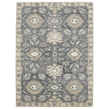 Amer Rugs Romania 8" x 10" Gray Area Rug, , large