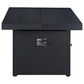 Plank And Hide Co 34" Square Firepit Top & Base in Black, , large