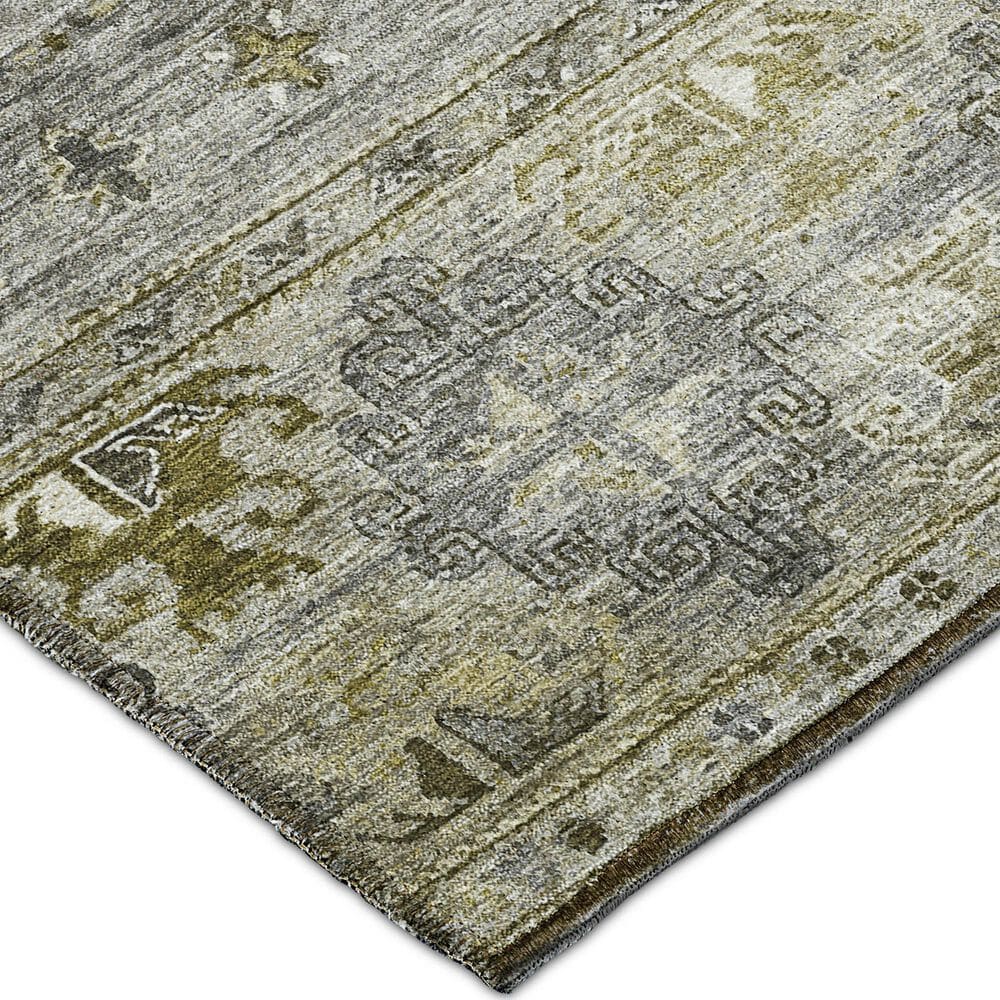 Dalyn Rug Company Karaj KJ5 5&#39; x 7&#39;6&quot; Pewter Indoor/Outdoor Area Rug, , large