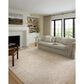 Loloi II Odette 4" x 6" Beige and Silver Area Rug, , large