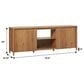 Walker Edison Flynn Scandinavian 70" TV Stand in Coastal Oak, , large