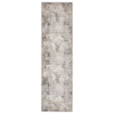 Nourison Infinity 2"2" x 7"6" Ivory and Grey Runner, , large