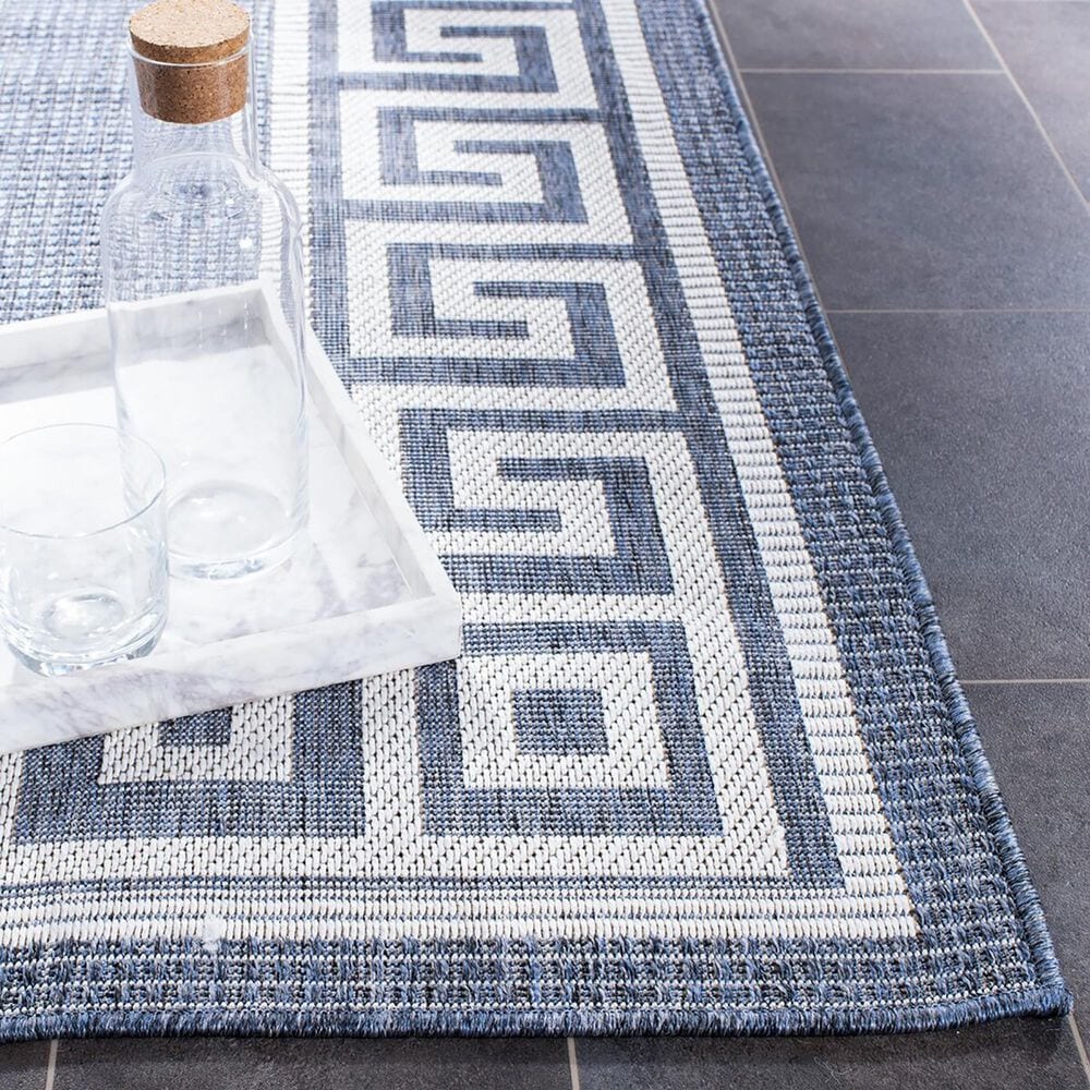 Safavieh Martha Stewart Cyprus Geometric 9&#39; x 12&#39; Grey and Cream Area Rug, , large