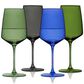 True Brands Reserve Nouveau Crystal Wine Glasses in Seaside (Set of 4), , large