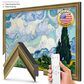 Deco TV Frames Slim 43" Frame Bezel for Samsung the Frame TV in Industrial Brass, , large
