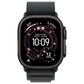 Apple Watch Ultra 3 (GPS+Cellular) 49mm Titanium Case with Alpine Loop - Large in Black and 2-Year AppleCare+, , large
