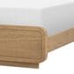 St Claire Home Margot Twin Platform Panel Bed in Desert oak and Cloud White, , large