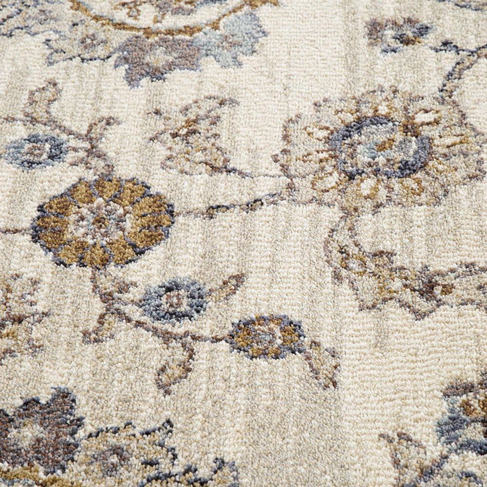 Amer Rugs Jordan 2&#39;7&quot; x 10&#39; Ivory and Charcoal Runner, , large