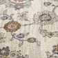 Amer Rugs Jordan 2"7" x 10" Ivory and Charcoal Runner, , large