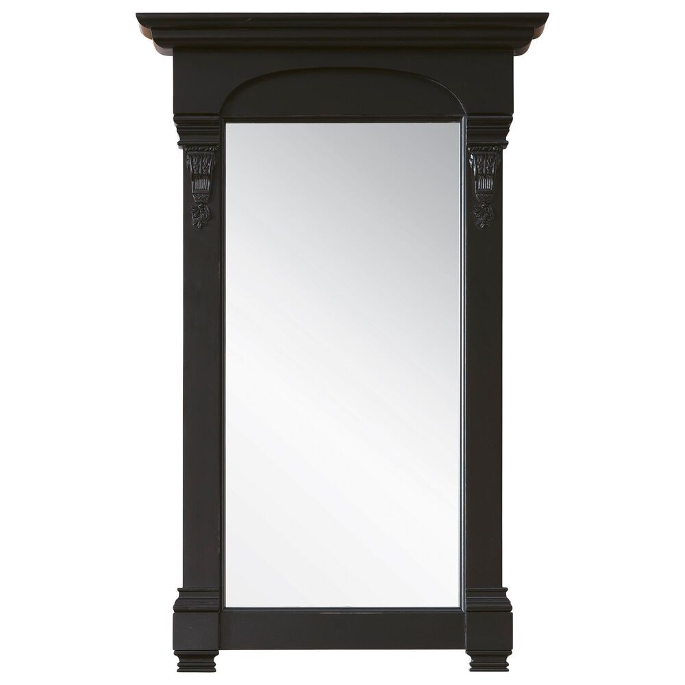 James Martin Vanities Brookfield 26&quot; Mirror in Antique Black, , large