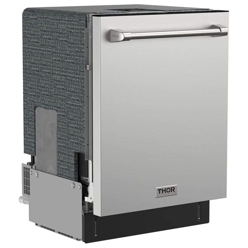 Thor Kitchen 24" Built-In Dishwasher with Open Dry and 7 Cycles in Stainless Steel, , large