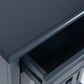 Waltham Craftsman Power Chairside Table in Navy Blue, , large