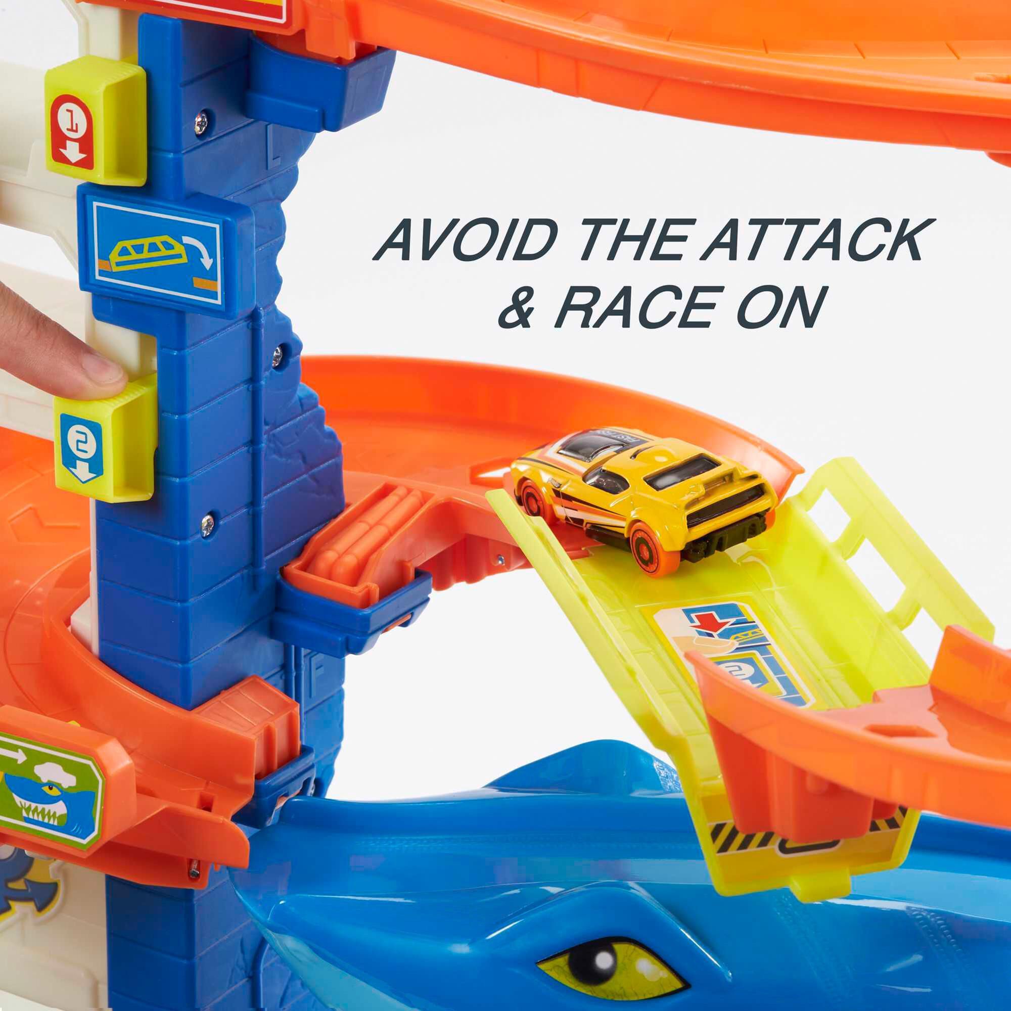Hot wheels discount set with shark