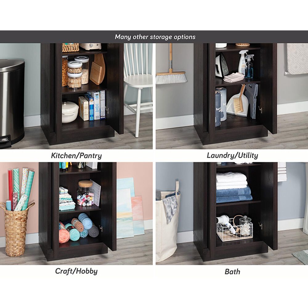 Sauder Merton Hall 2-Door Storage Cabinet in Dakota Oak, , large