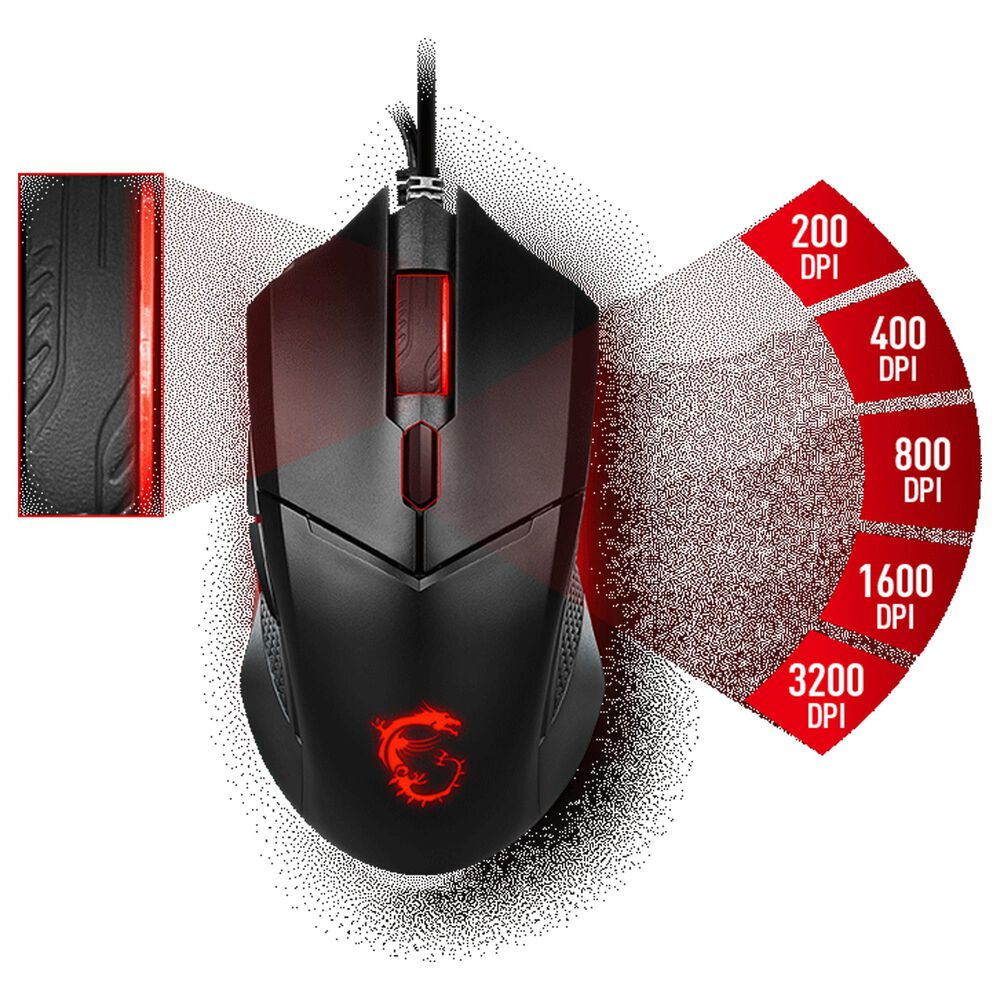 MSI MSI Clutch GM08 Gaming Mouse, , large