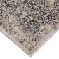 Feizy Prasad Oriental 5" x 8" Light Gray Area Rug, , large