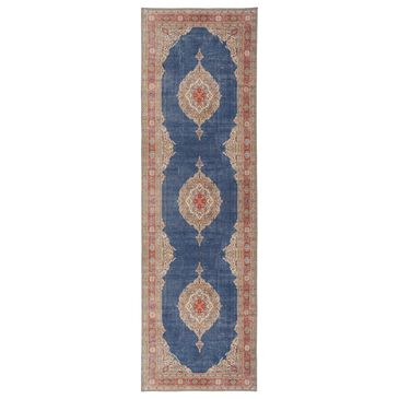 Kaleen Rugs Boho Patio BOH05 2"3" x 7"6" Denim Area Performance Rug, , large