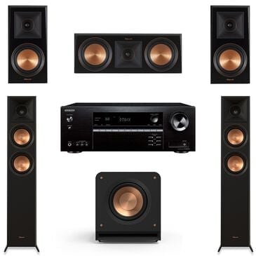 Onkyo Home Theater System Featuring Klipsch Speakers in Black and Ebony, , large