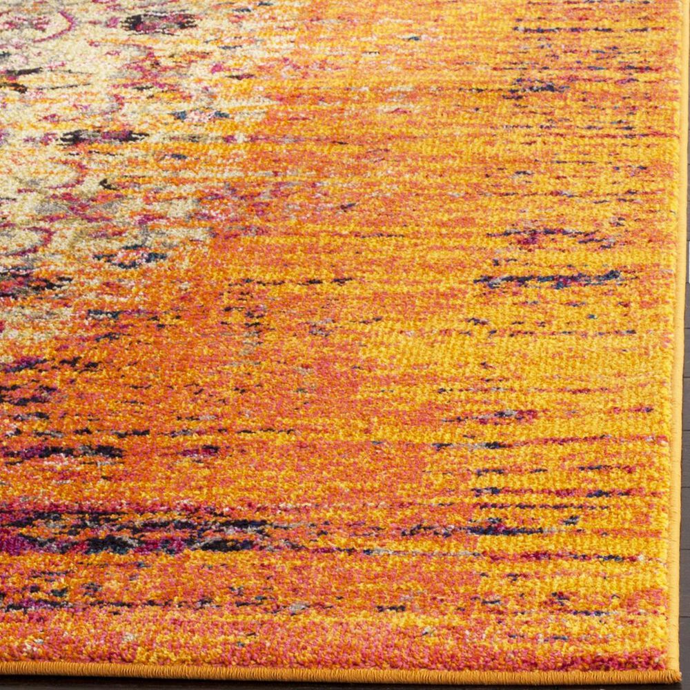 Safavieh Monaco MNC209H-214 2&#39;2&quot; x 14&#39; Orange/Multi Runner, , large