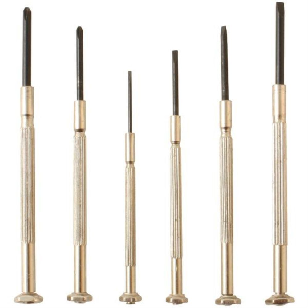 Petra 6-Piece Jeweler"s Screwdriver Set, , large