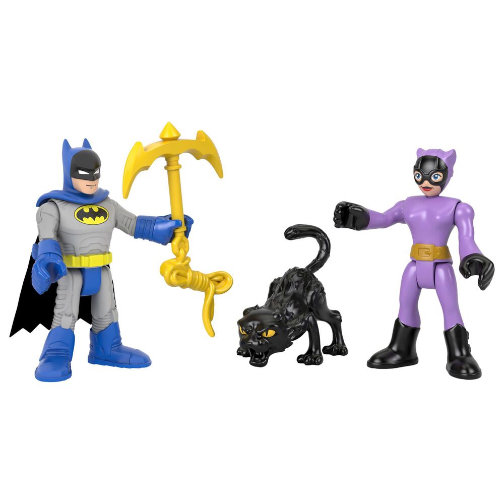 Imaginext DC Super Friends Batman and Catwoman, , large