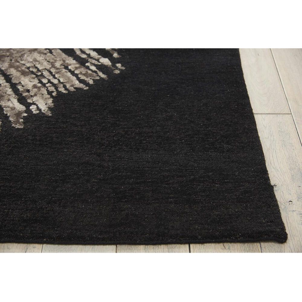 Nourison Cosmopolite CGS21 8&#39; x 10&#39; Noir Area Rug, , large