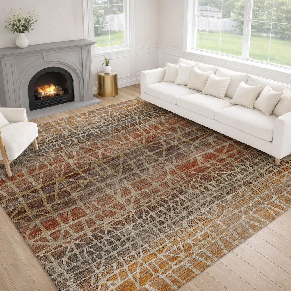 Dalyn Rug Company Nexus Copper 8' x 10' Area Rug, , large
