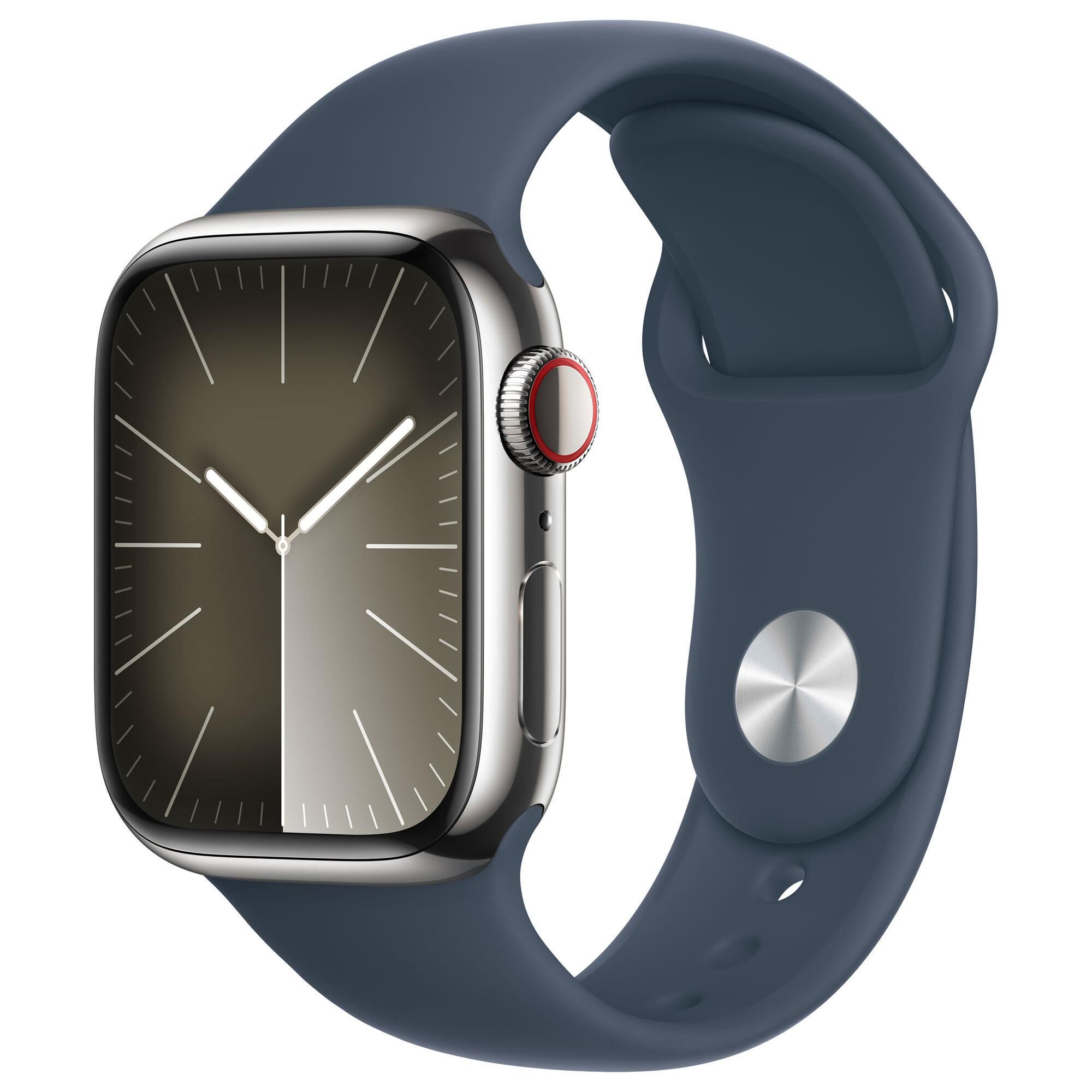Apple Watch Series 9 GPS Cellular 41mm Silver Stainless Steel