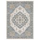 Oriental Weavers Maharaja 2" x 3" Blue and Ivory Area Rug, , large