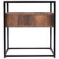 Southern Enterprises Olivern End Table in Black and Natural, , large