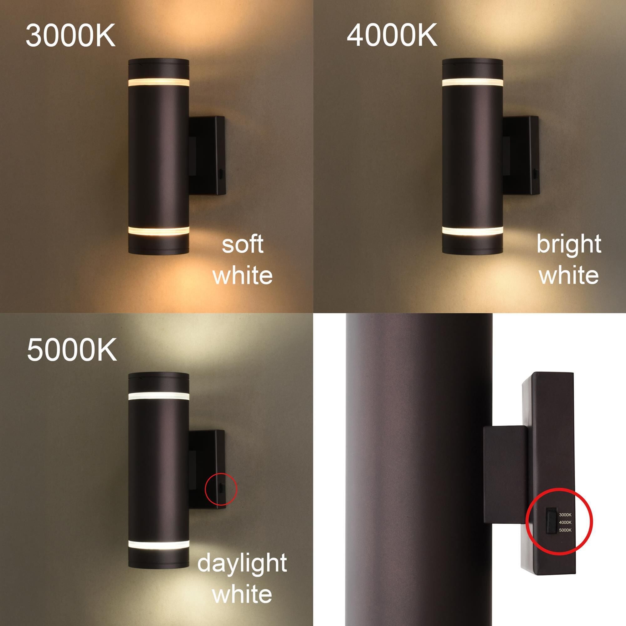 Vaxcel Chiasso 2-Light Outdoor Wall Sconce in Deep Bronze
