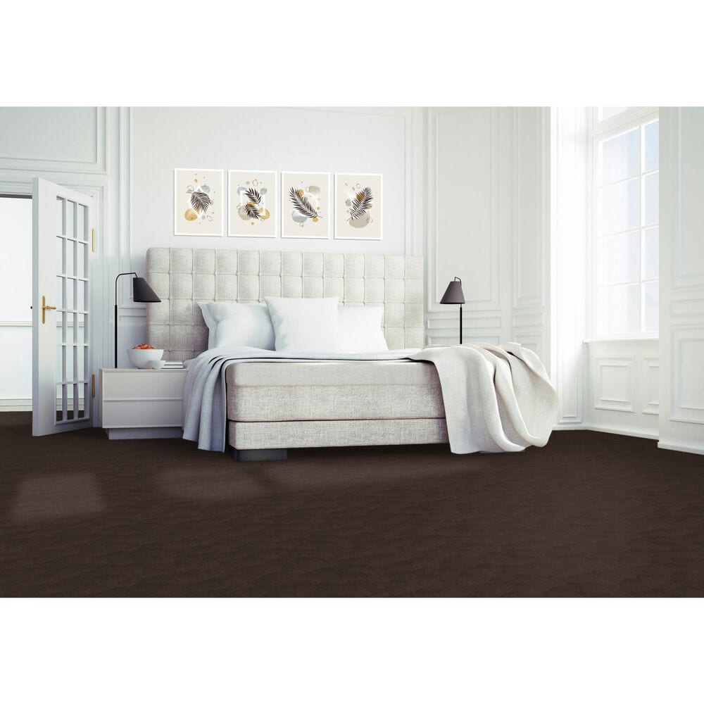 Mohawk Luxuriant Feel Carpet in Dark Fudge, , large