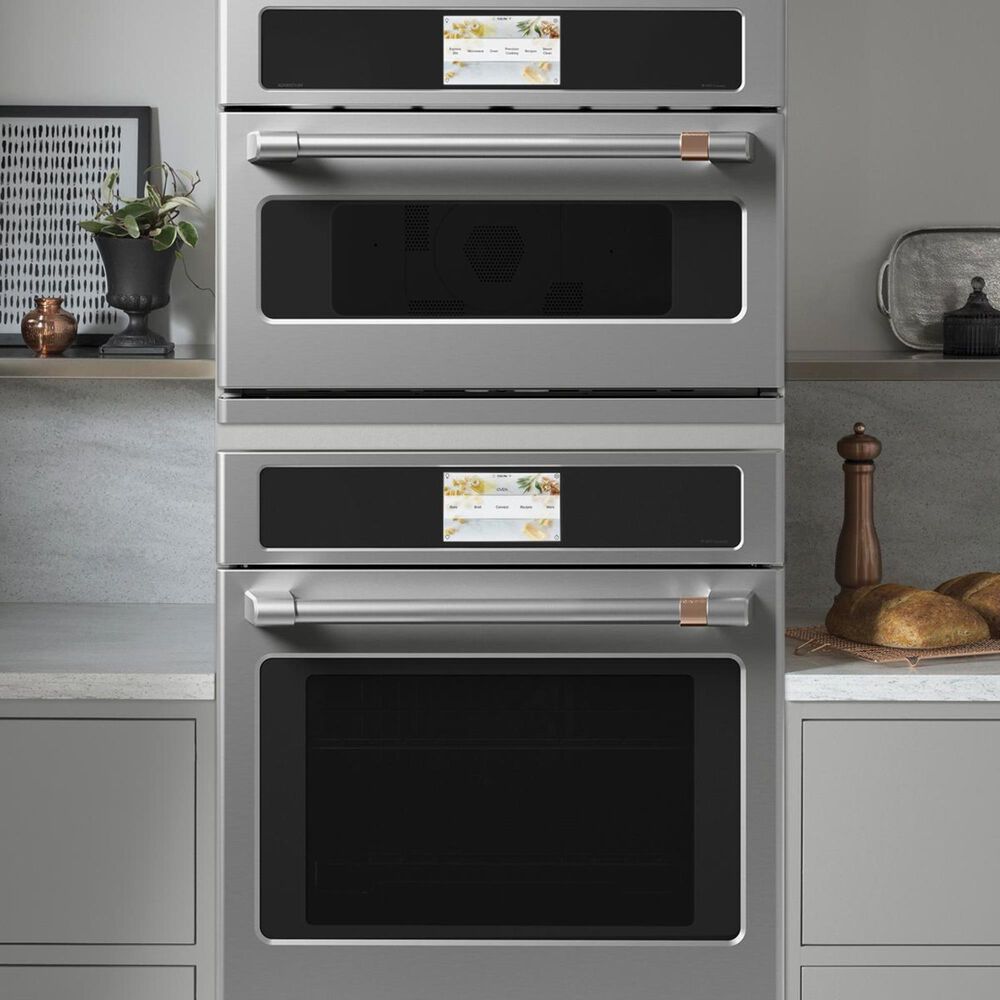Cafe 30&quot; Built-In Convection Single Wall Oven in Stainless Steel, , large
