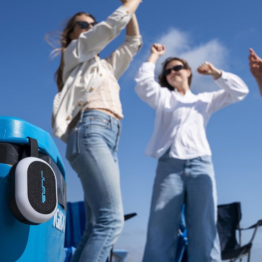 JLab Pop Party Ultra-Portable Bluetooth Speaker in Black, , large