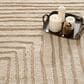 Jaipur Jaida Fantana Gray Morn and Humus 5" x 7" Area Rug, , large