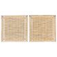 Maple and Jade 29" x 29" Dried Plant Material Wall Decor in Multicolor (Set of 2), , large