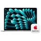 Apple MacBook Air 13.6" Laptop - Apple M4 chip 10-core CPU - 24GB RAM - 10-core GPU - 512GB SSD in Silver with 3-Year AppleCare+, , large