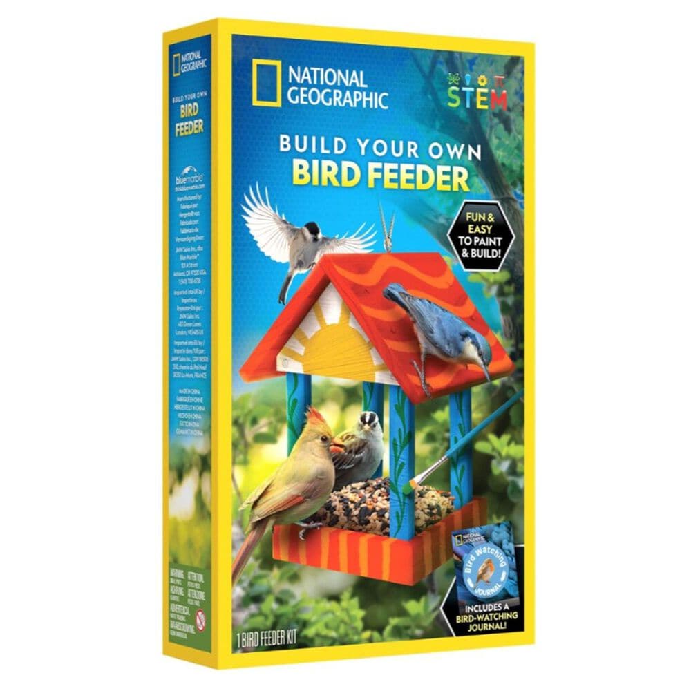 National Geographic Build Your Own Birdfeeder Kit in Multicolor, , large