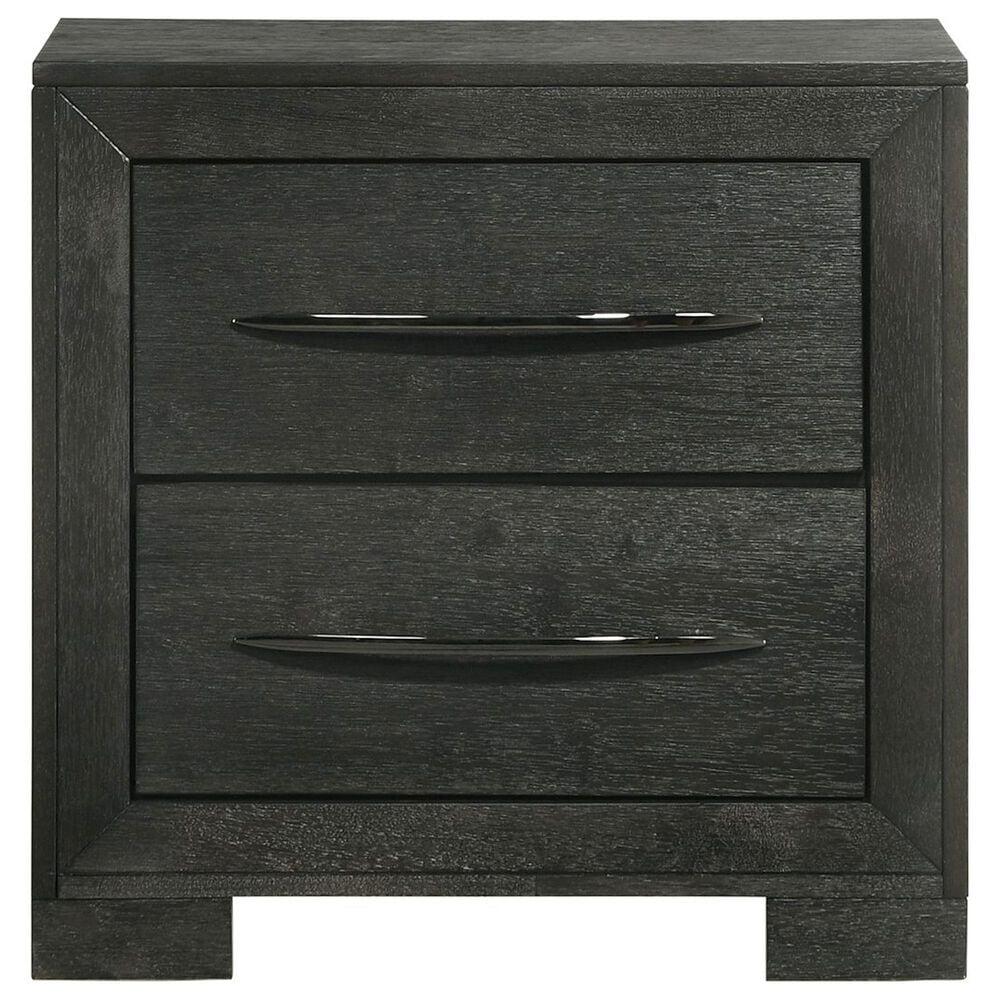 Mayberry Hill Allan 4-Piece Full Platform Bedroom Set in Black, , large