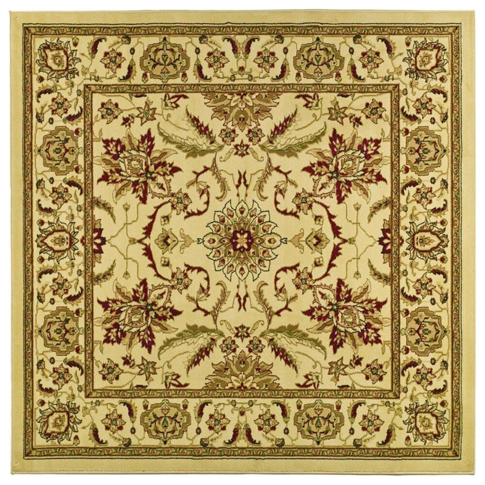Safavieh Lyndhurst LNH216 6" Square Ivory Runner, , large
