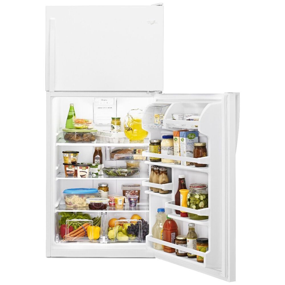 Whirlpool 18 Cu. Ft. Top Freezer Refrigerator Energy Star in White, , large