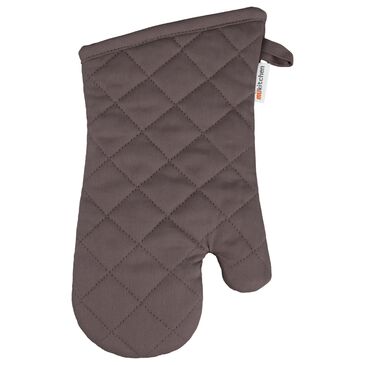 Mukitchen Quilted Cotton Mitt in Stainless, , large