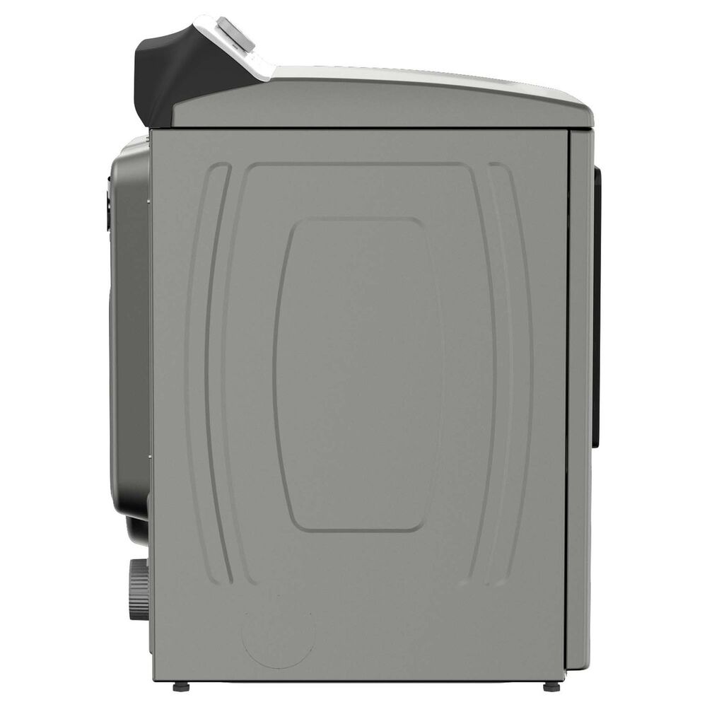Maytag 5.3 Cu. Ft. Smart Top Load Washer and 7.4 Cu. Ft. Smart Gas Top Load Dryer Laundry Pair in Classic Silver, , large