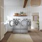 LG Front Load Washer and Electric Dryer with Pedestal in Stainless Still, , large