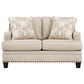 Signature Design by Ashley Claredon Loveseat in Linen, , large