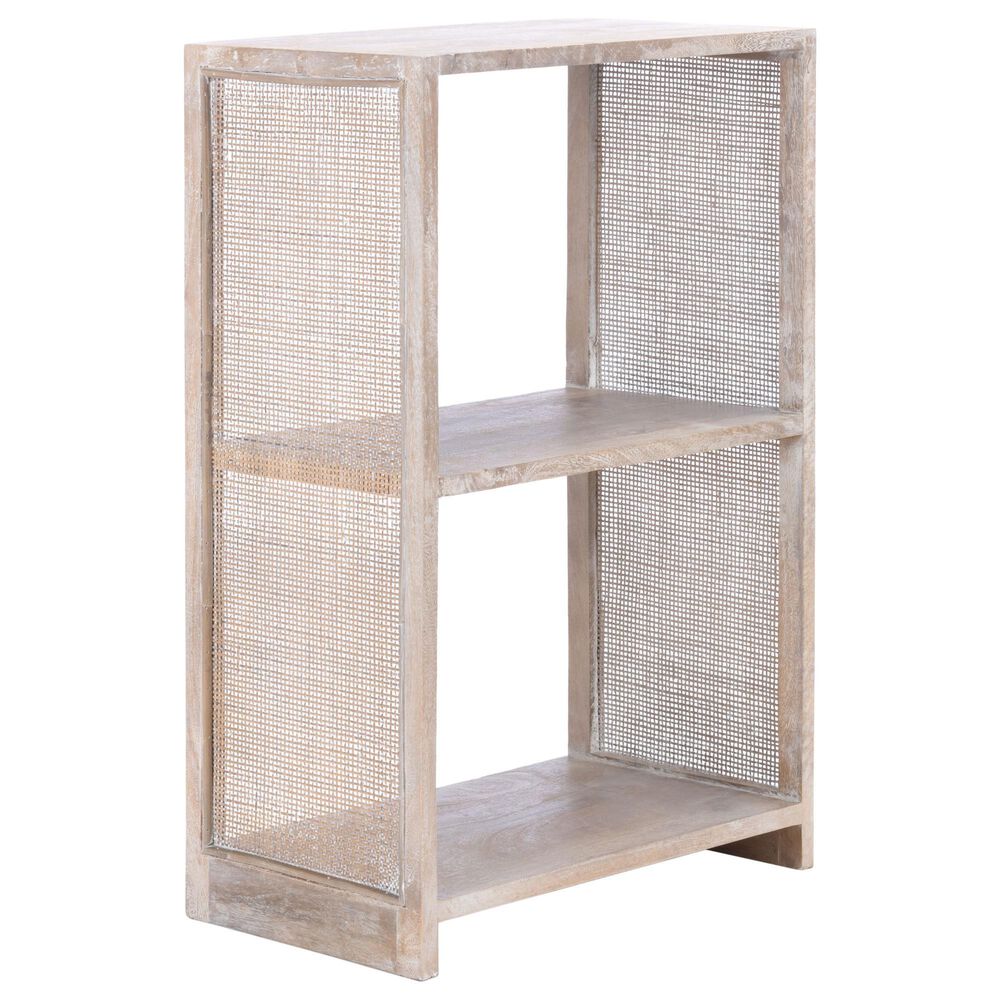 Safavieh Rosalie 2-Shelf Etagere in Grey White Wash, , large
