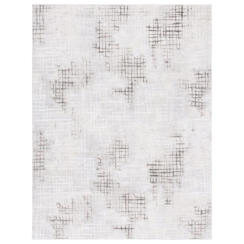 Safavieh Orchard Geometric 8" x 10" Grey and Light Grey Area Rug, , large